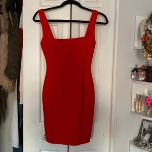 Red Forever 21 Bandage Dress